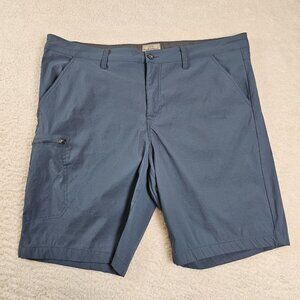 Weatherproof Vintage Trail Shorts Hybrid Men's Size 40 Solid Metal Gray Outdoors